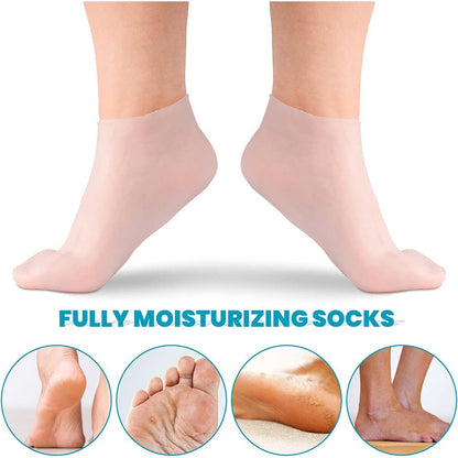 Chaussettes Hydratantes Pour Soin Des Pieds Crevassés