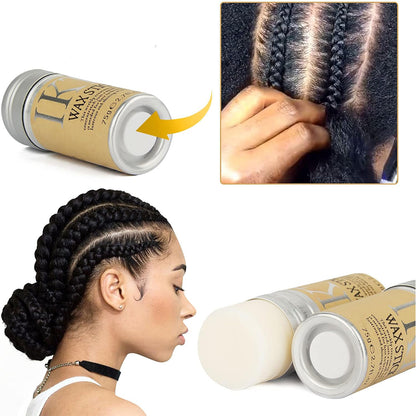 Bâton de cire coiffante des cheveux pour adultes et enfants.